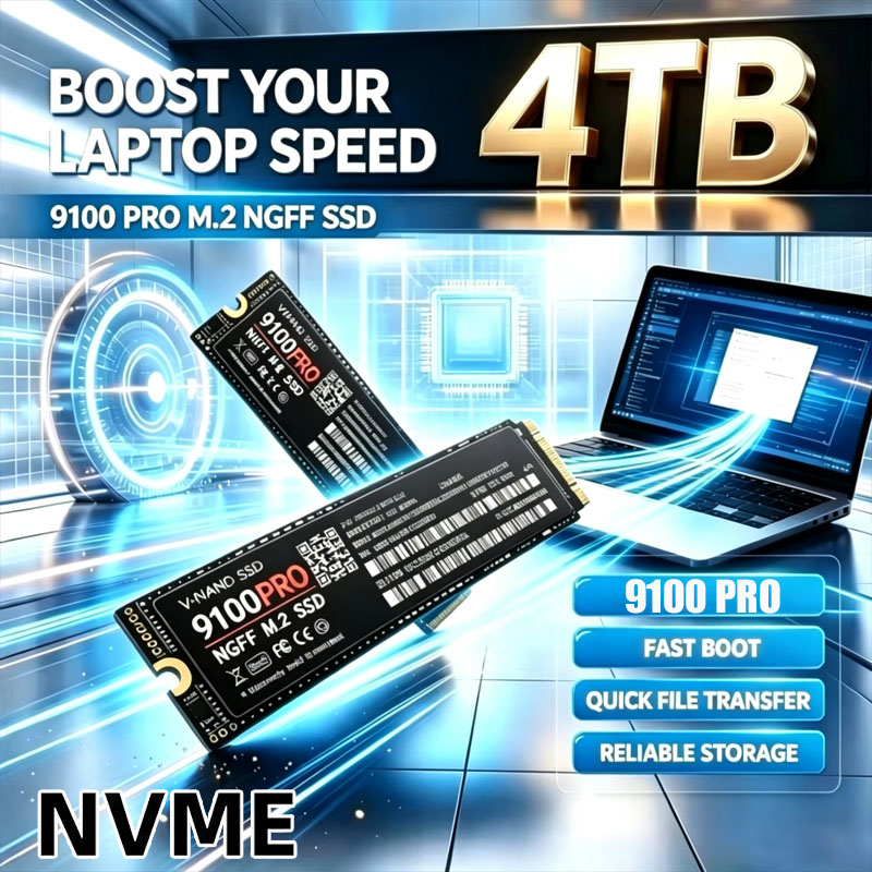 Ssd 500Gb - 9100PRO M.2 2280 Internal SSD Portable