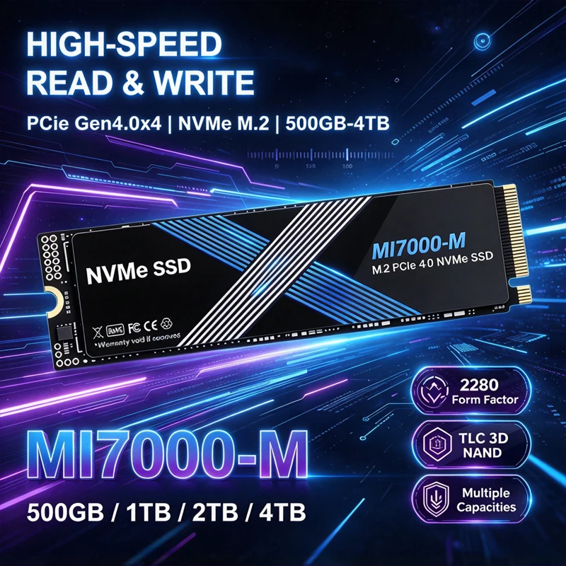 Ssd 500Gb - New M.2 NVMe SSD MI7000-M SSD