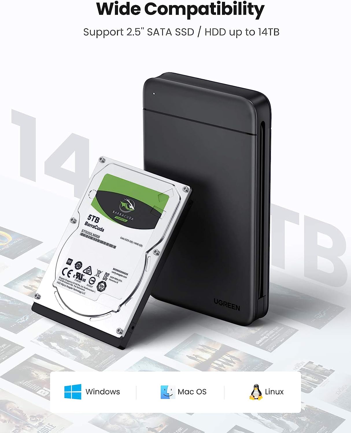UGREEN USB C Hard Drive Enclos - огляд і ціна Ssd Hard Drive