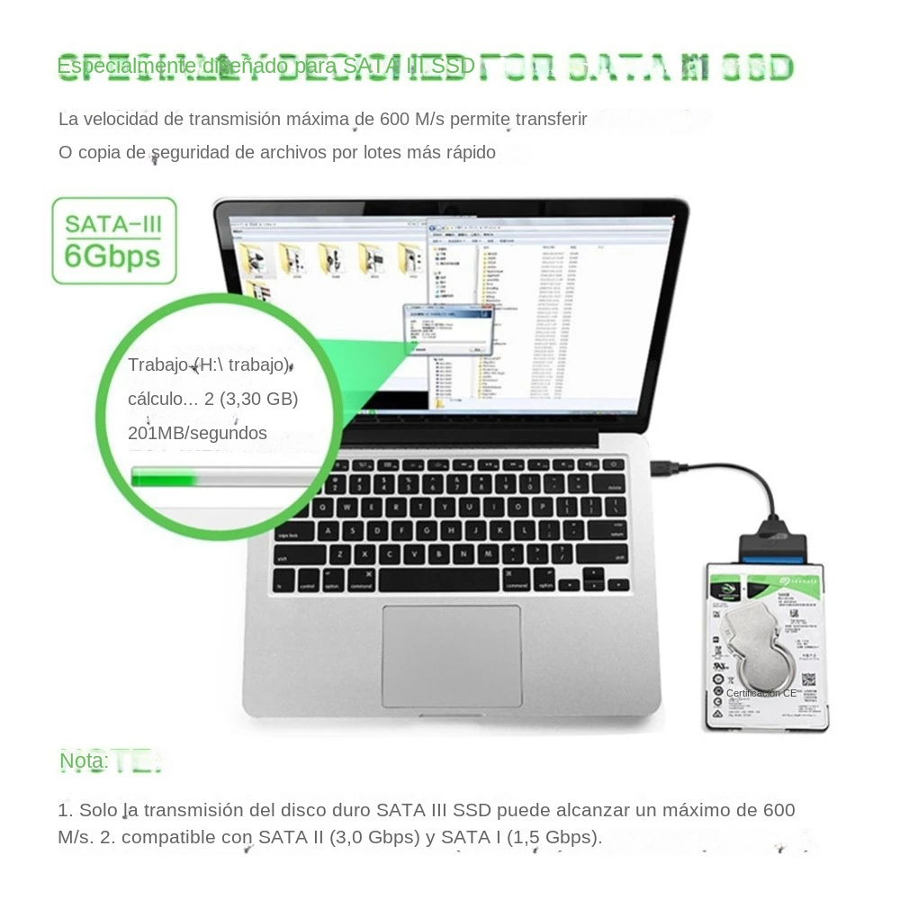 30cm USB 3.0 SATA 3 Cable SATA - огляд і ціна Ssd Hard Drive
