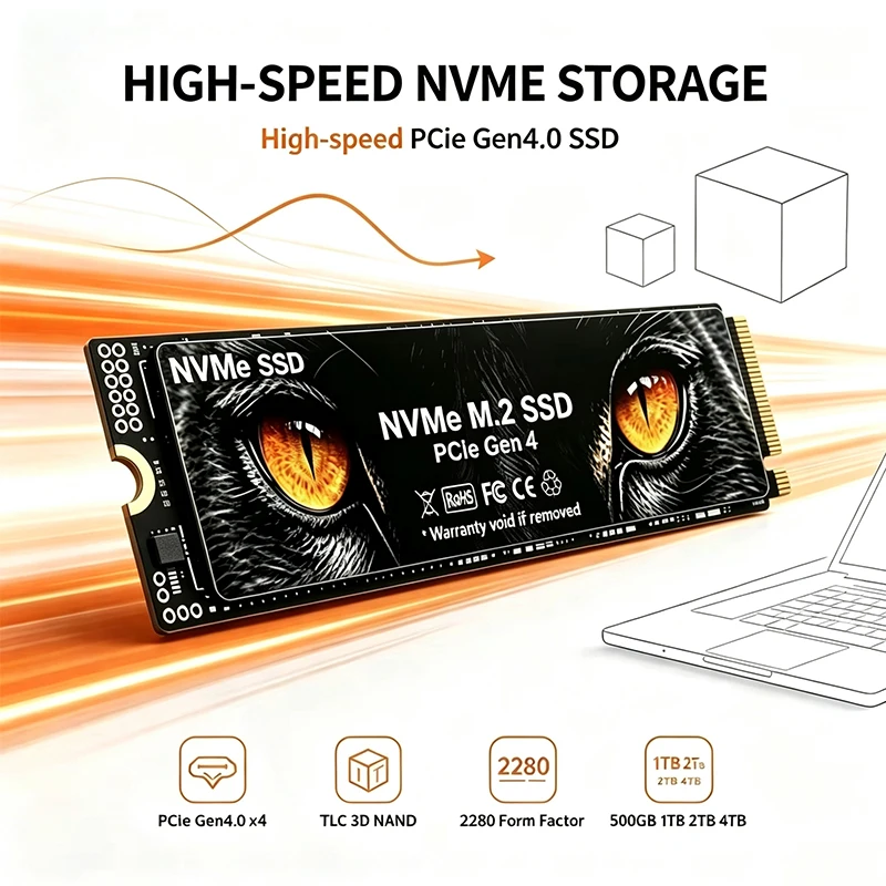 New M.2 2280 SSD NVMe SSD Inte - огляд і ціна Ssd 500Gb