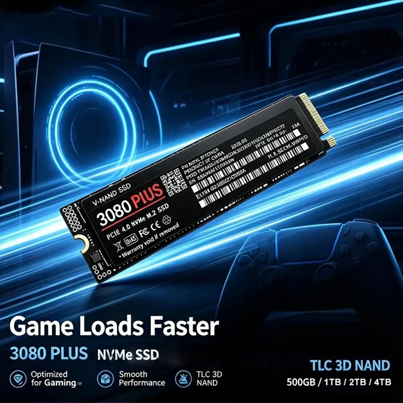 2026 New Internal M.2 3080 PLU - огляд і ціна Ssd 500Gb