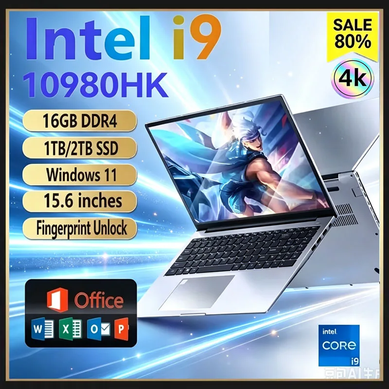 15.6inch Potrable Laptop Intel - огляд і ціна Ssd 2Tb