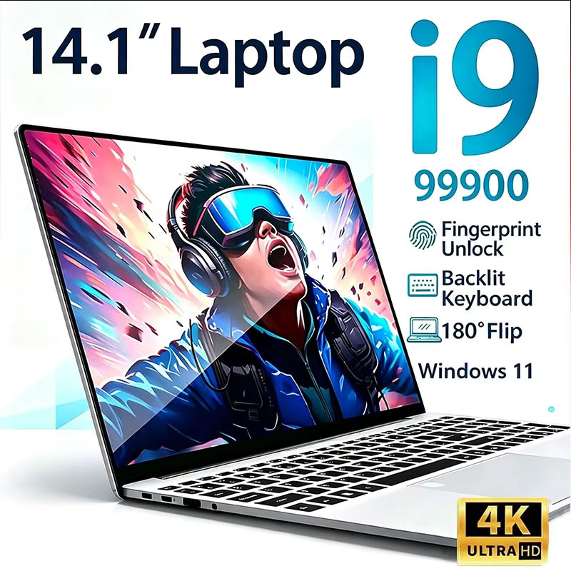 14.1' Intel Core i9-9900 Windo - огляд і ціна Ssd 2Tb